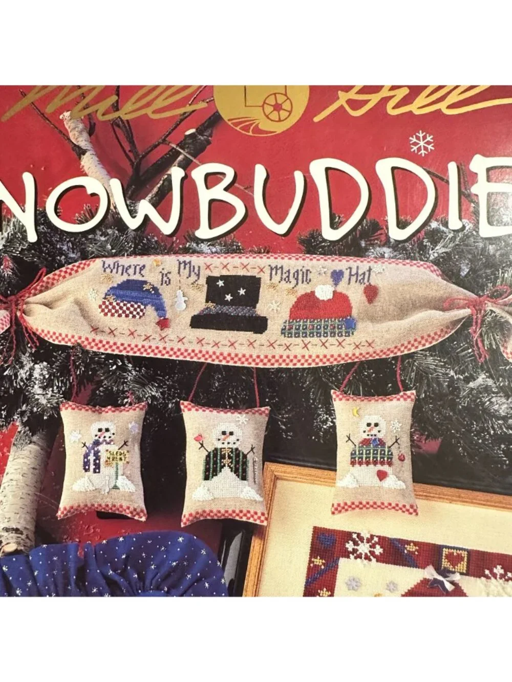 Holly Hill Designs Snowbuddies Cross Stitch Pattern Booklet